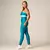 Legging Clássica + Top Sara Bicolor Compressão Azul Capri e Ciano Candy na internet