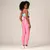 Legging Clássica + Top Juliana Bicolor Compressão Barbie e Ciano Candy - comprar online