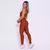 Legging Clássica + Top Andressa Compressão Capuccino - comprar online