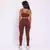 Legging Clássica + Top Lua Suplex Poliamida Café - comprar online
