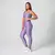 Legging Clássica + Top Lorena Compressão Roxo Candy