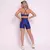 Short Bolso Meia-Lua + Top Anita Compressão Night Blue - comprar online