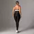 Legging Clássica + Top Kim Bicolor Compressão Preto e Off-White - comprar online
