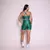 Short Bolso + Top Carol Compressão Verde Floresta na internet