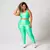Legging Clássica + Top Lorena Compressão Verde Tropical