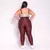 Legging Clássica + Top Cris Bicolor Compressão Chocolate e Areia - comprar online