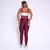 Legging Core + Top Juliana Bicolor Compressão Uva e Off-White na internet
