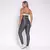 Legging Clássica + Top Kim Bicolor Compressão Grafite e Creme - comprar online