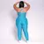 Legging Bolso + Top Clara Compressão Azul Capri - comprar online
