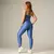 Legging Clássica + Top Luiza Bicolor Compressão Azul Fly e Amarelo Candy - comprar online