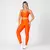 Legging Clássica + Top Kim Compressão Laranja