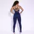 Legging Clássica + Top Serena Jacquard Chevry Night Blue na internet