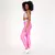 Imagem do Legging Duo + Top Maressa Compressão Barbie e Caribe