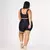 Short Meia-Coxa + Top Cíntia Compressão Preto - comprar online