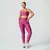 Legging Bolso + Top Ellen Compressão Fúcsia