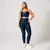 Legging Bolso + Top Mariana Compressão Azul Marinho
