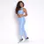Legging Clássica + Top Andressa Compressão Azul Claro