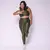 Legging Clássica + Top Anne Compressão Verde Militar