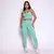 Legging Clássica + Top Mili Suplex Poliamida Menta