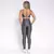 Legging Bolso + Top Aline Compressão Grafite - comprar online