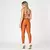 Legging Duo + Top Tainá Bicolor Compressão Damasco e Rose Gold - comprar online