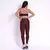 Legging Duo + Top Rafa Bicolor Compressão Chocolate e Areia - comprar online