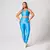 Legging Clássica + Top Lorena Compressão Anil