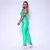 Legging Clássica + Top Andressa Compressão Verde Tropical - comprar online
