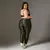 Legging Clássica + Top Nayara Bicolor Compressão Pinheiro e Areia na internet