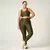 Legging Clássica + Top Liss Compressão Verde Oliva