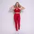 Legging Clássica + Top Luiza Jacquard Ondinha Marsala