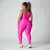Legging Pulse + Top Meire Bicolor Compressão Pink e Creme - comprar online