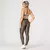 Legging Duo + Top Tainá Bicolor Compressão Verde Oliva e Off-White - Moda Fitness Direto da Fábrica para Revenda, no Atacado
