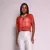 Cropped Tule Terracota