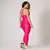 Legging Clássica + Top Clara Compressão Pink - comprar online