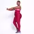 Legging Clássica + Top Luiza Bicolor Compressão Cereja e Pétala na internet