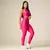 Legging Clássica + Top Americano Compressão Pink