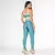 Legging Duo + Top Rafa Bicolor Compressão Cristal e Off-White - loja online