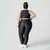 Legging Bolso + Top Bianca Compressão Preto - comprar online