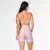 Short Bolso + Top Aline Compressão Roxo Claro - comprar online