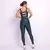 Legging Clássica + Top Bia Compressão Verde Musgo - comprar online