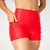 Short Bolso + Top Anita Bicolor Compressão Rubi e Verde Citrus - Liss Fitness