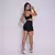 Short Recorte + Top Lia Jacquard Ondinha Preto na internet