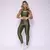 Legging Clássica + Top Andressa Compressão Verde Militar