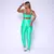 Legging Clássica + Top Cris Compressão Verde Tropical na internet