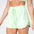 Short Elástico + Top Dri Suplex Poliamida Pistache - Moda Fitness Direto da Fábrica para Revenda, no Atacado