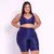 Short Clássico + Top Tati Compressão Night Blue