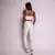 Legging Clássica + Top Luiza Compressão Off-White na internet
