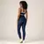 Legging Clássica + Top Julia Bicolor Compressão Azul Marinho e Off-White - comprar online