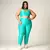 Legging Clássica + Top Luiza Compressão Aruba - Moda Fitness Feminina no Atacado Direto da Fábrica